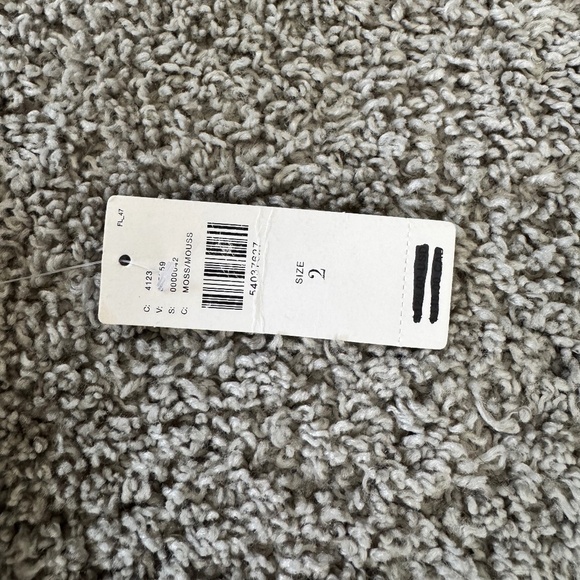 NWT Anthropologie Essential Slim Knit Cargo Pant Size 2 - COLOR : MOSS - Picture 8 of 10